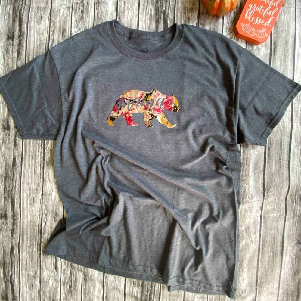 Momma bear floral